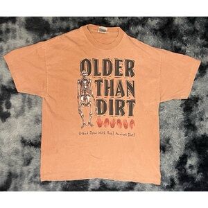 Planet Earth Dirt Shirt Graphic 'Older than Dirt' T-Shirt